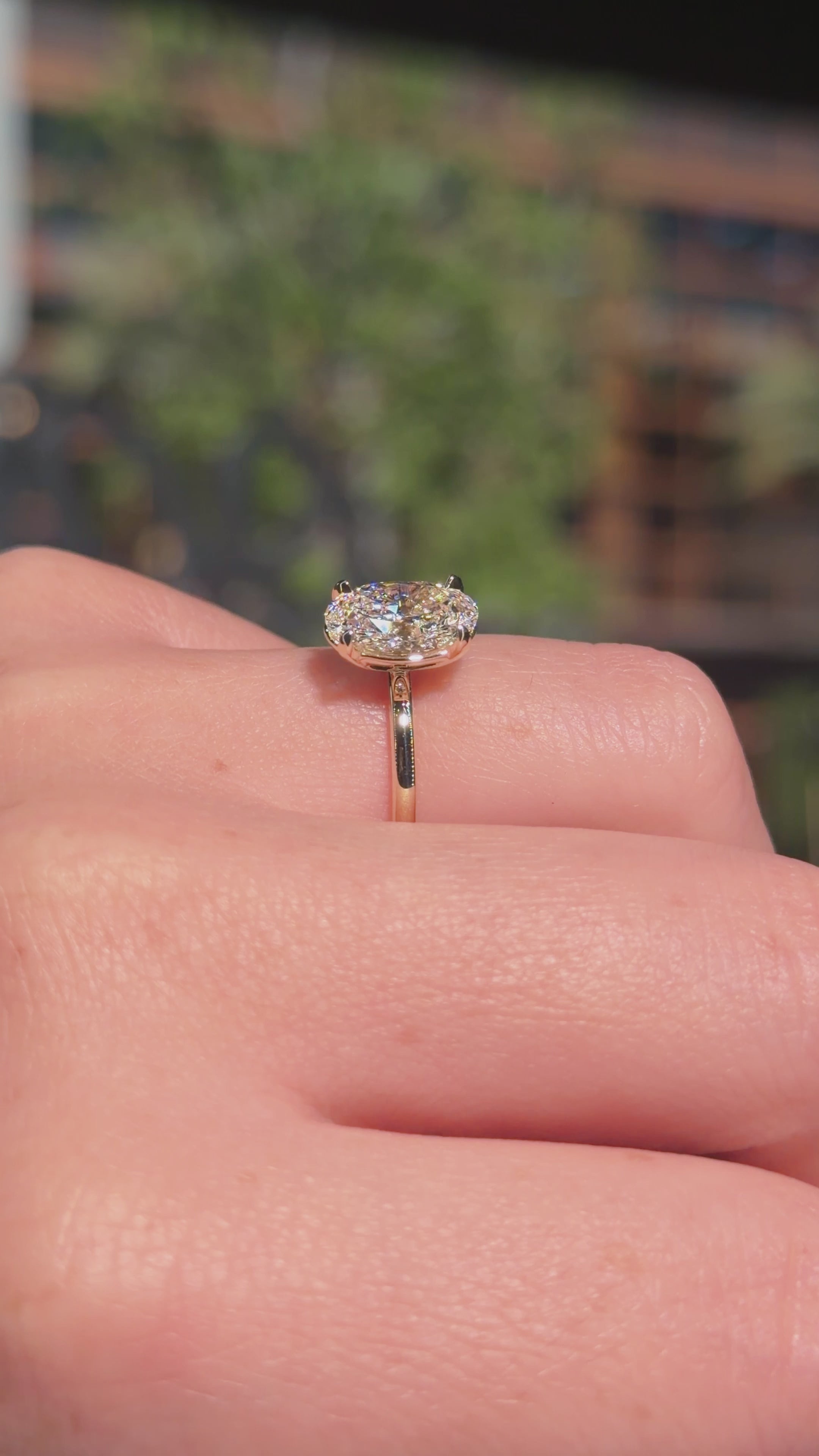 2.04ct D-VS1 Oval Lab Diamond Leah