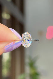 2.59ct D-VS1 Oval Lab Diamond Stephanie