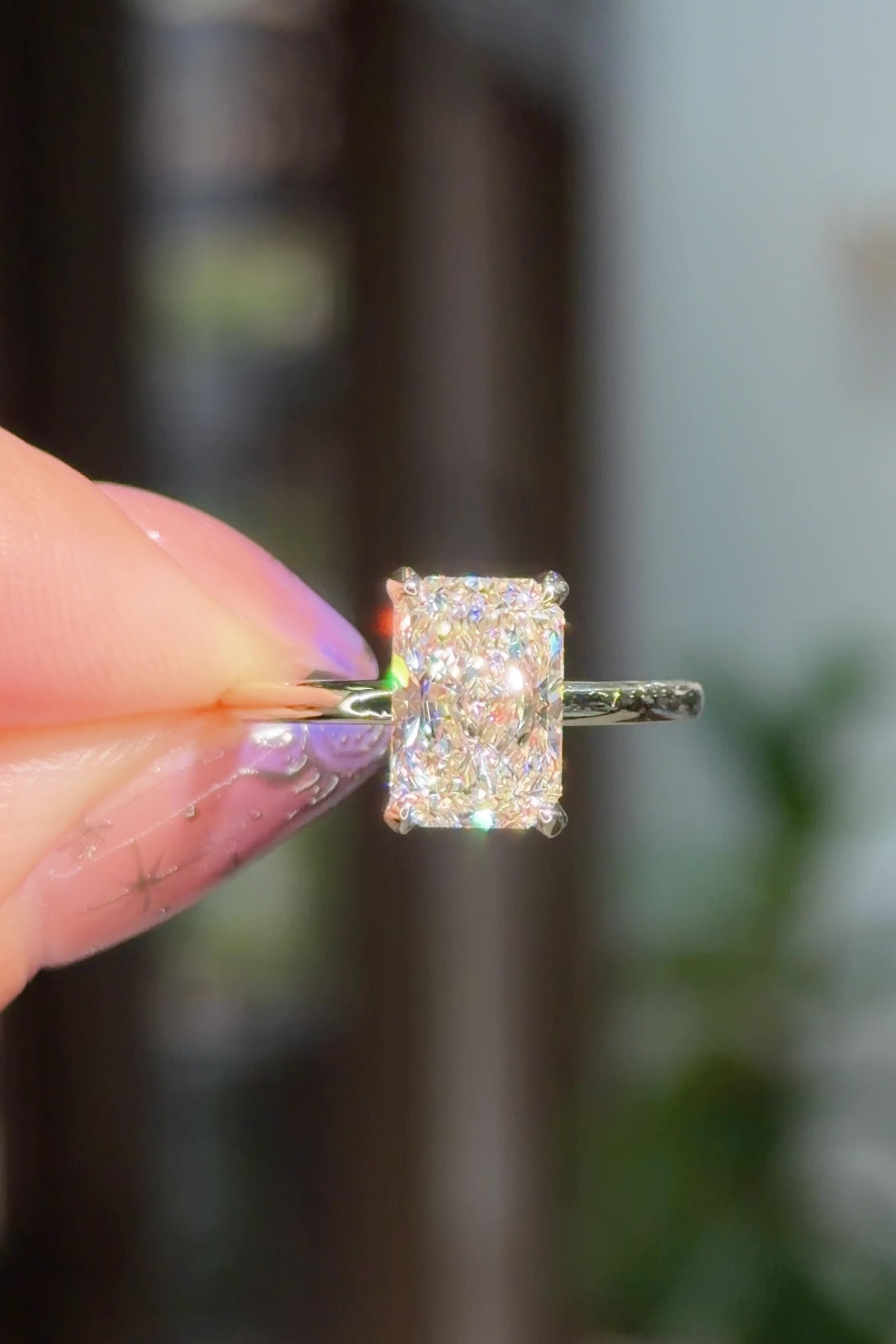 2.20ct D-VVS1 Radiant Lab Diamond Kayla