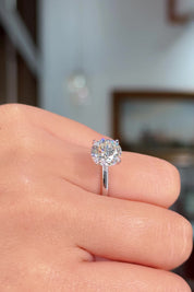 3.07ct E-VS1 Round Lab Diamond Leah