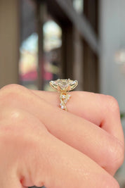 1.71ct D-VS1 Marquise Lab Diamond Ariel