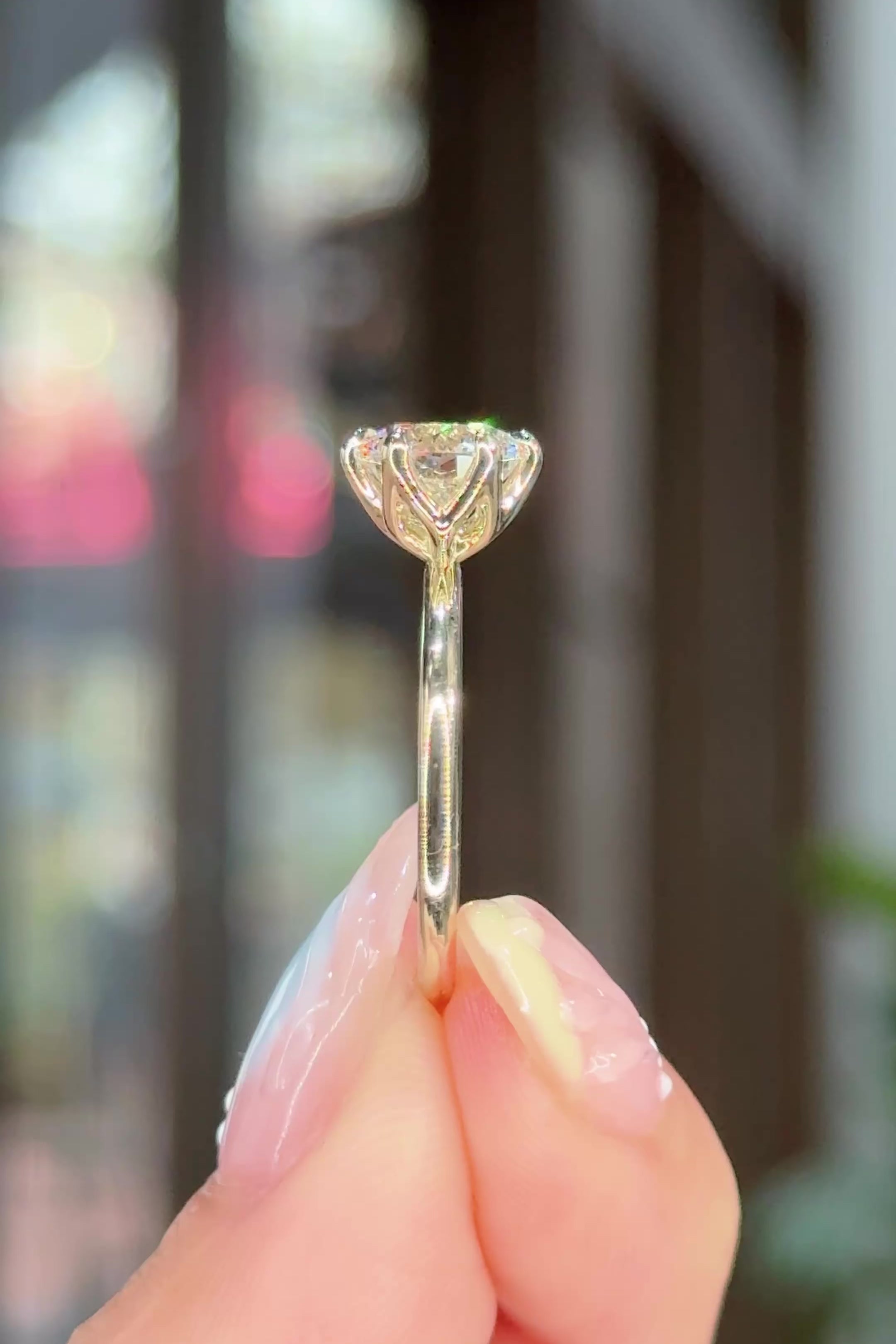 1.75ct D-VS1 Round Lab Diamond Caraline