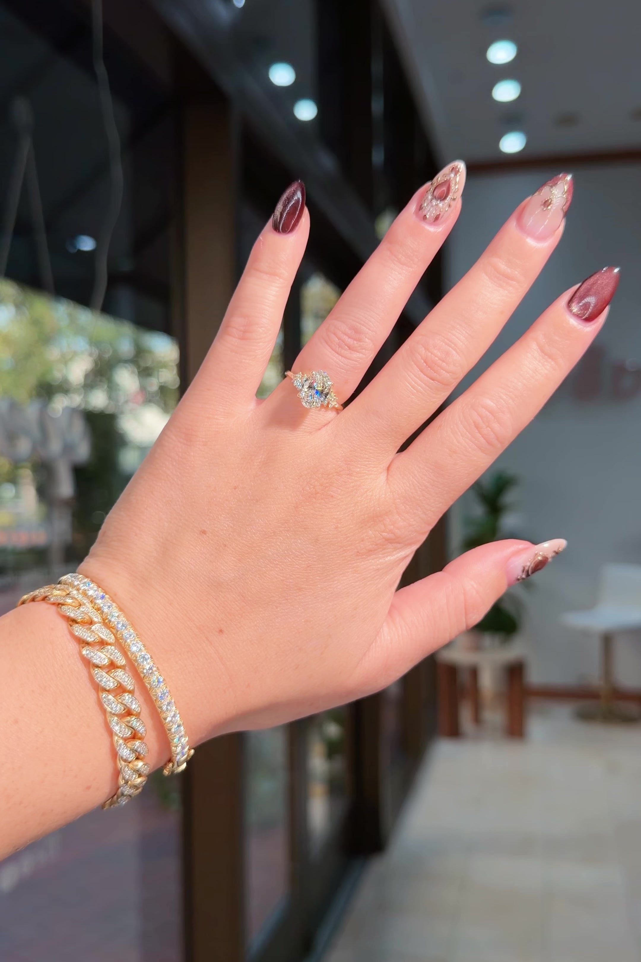 2.50ct D-VS1 Oval Lab Diamond Nova