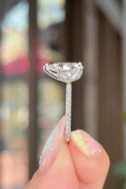 2.51ct D-VS1 Pear Lab Diamond Samantha