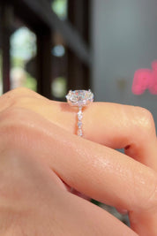 2.09ct D-VS1 Oval Lab Diamond Rei