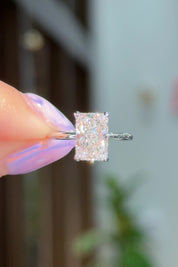 2.64ct E-VS1 Radiant Lab Diamond Kayla