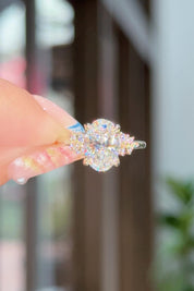 2.22ct E-VVS2 Oval Lab Diamond Nova