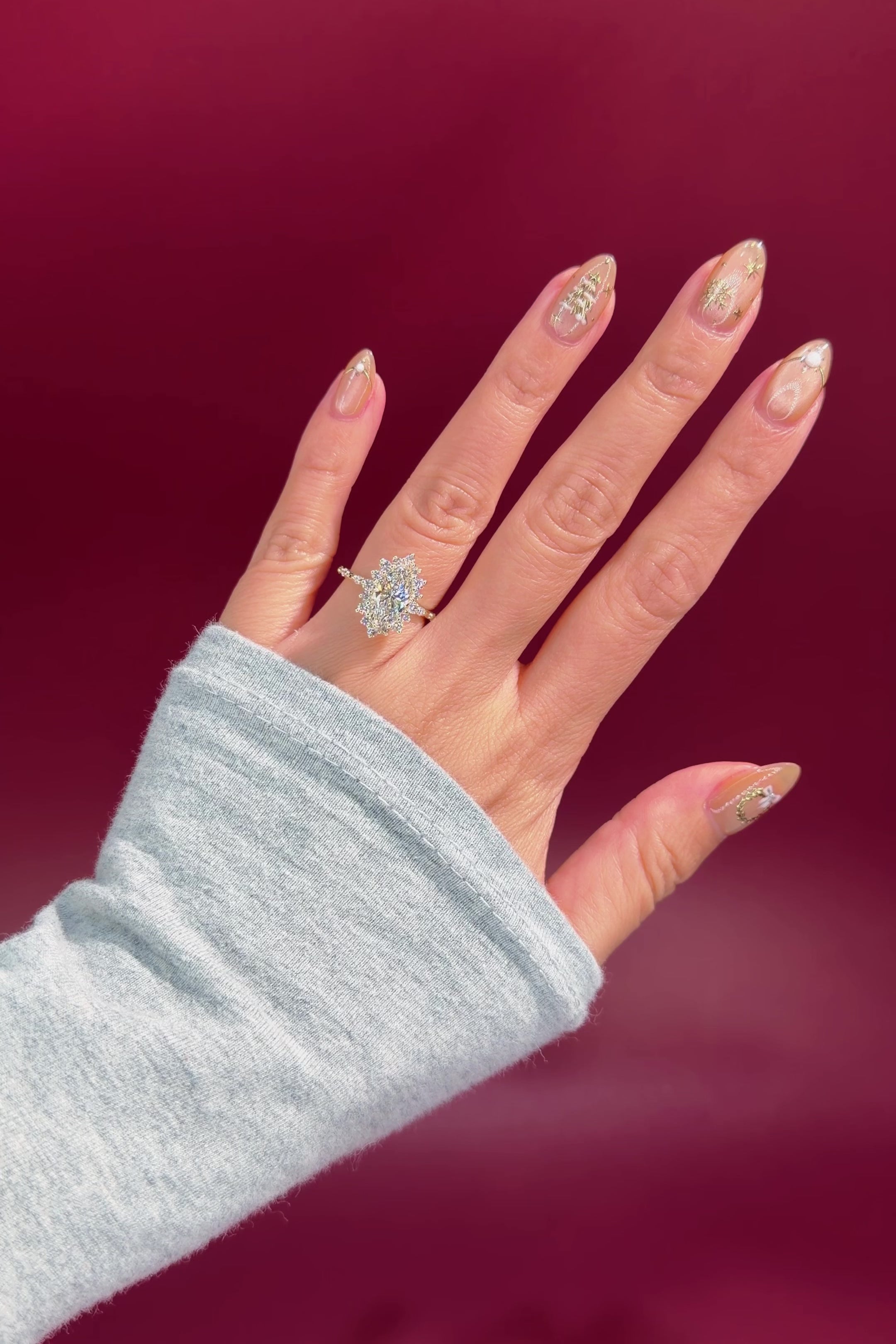 1.79ct E-VVS2 Marquise Lab Diamond Kaia