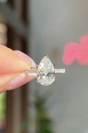 3.05ct E-VS1 Pear Lab Diamond Stella