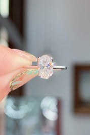 1.76ct E-VS1 Oval Lab Diamond Victoria