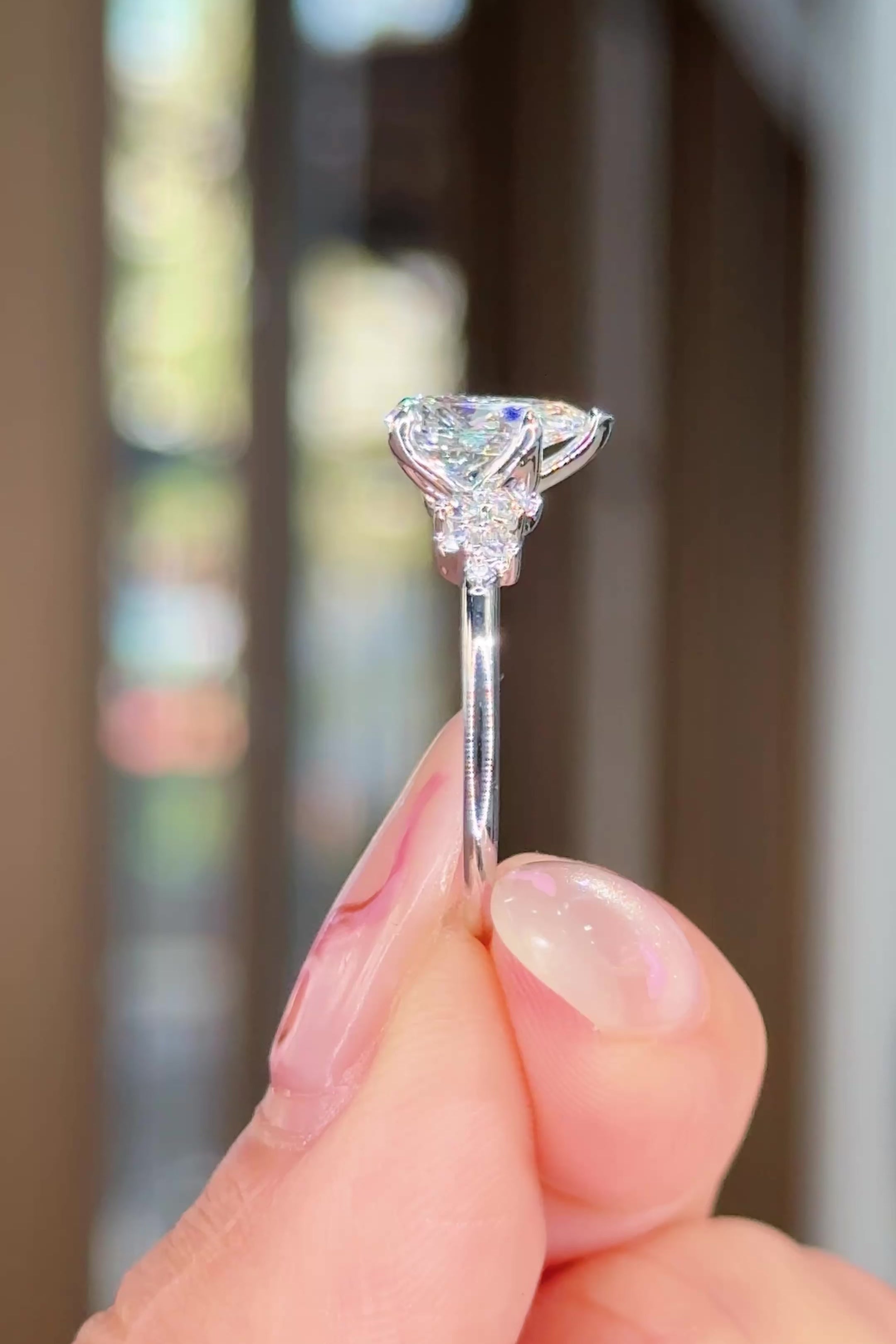 1.22ct E-VS1 Pear Lab Diamond Nova