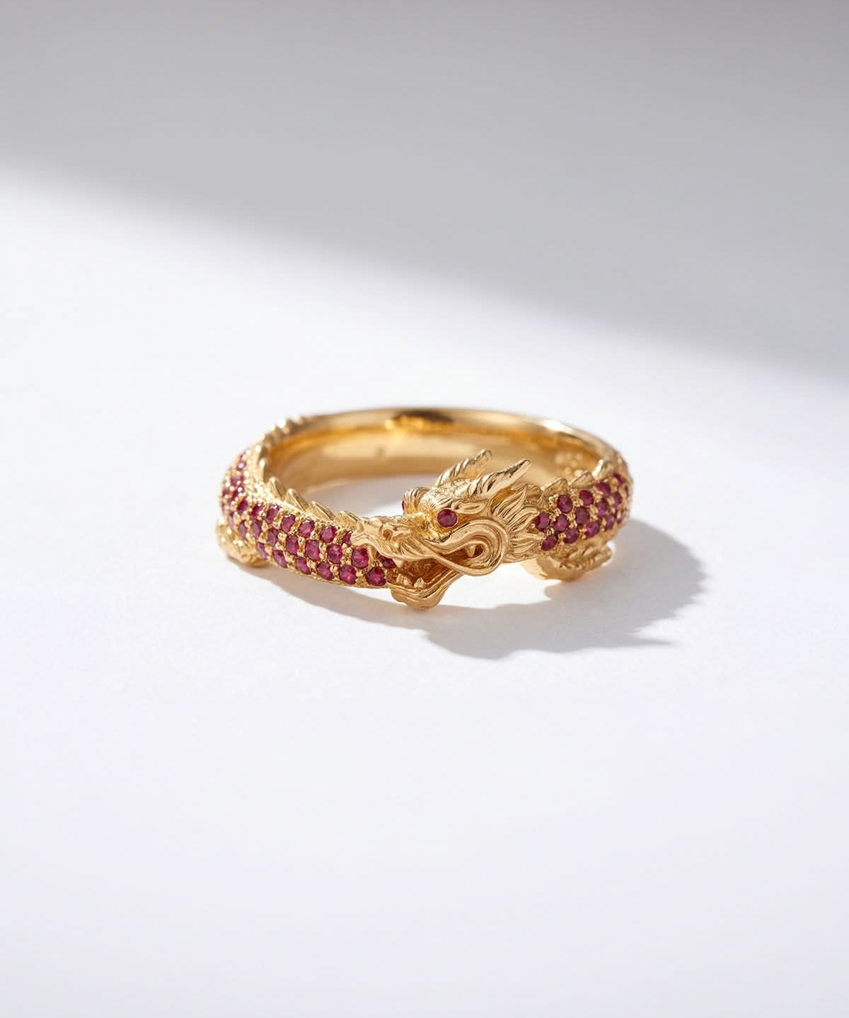 Red Ruby Dragon Ring - PBD Rings