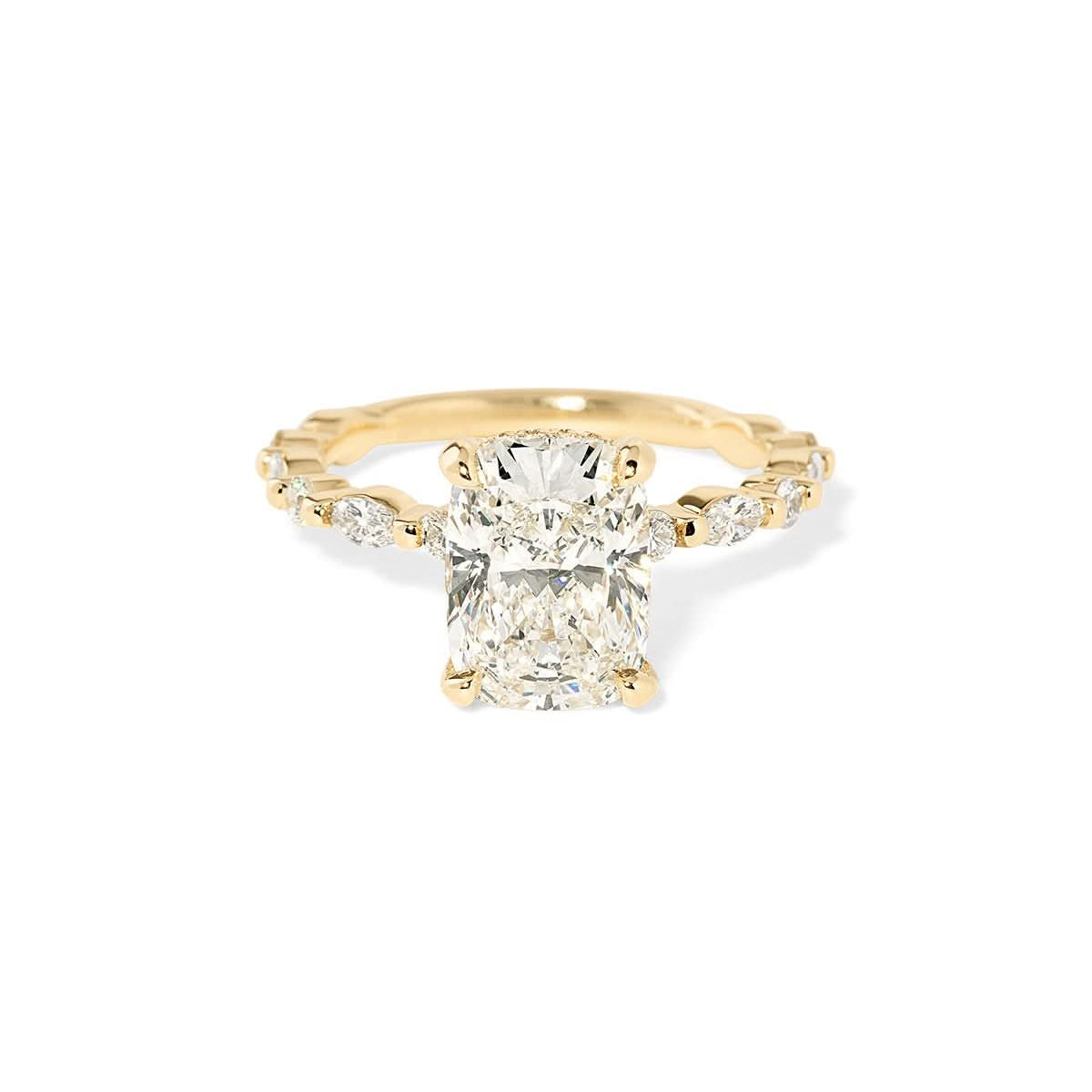 Rei Cushion - PBD Engagement Rings