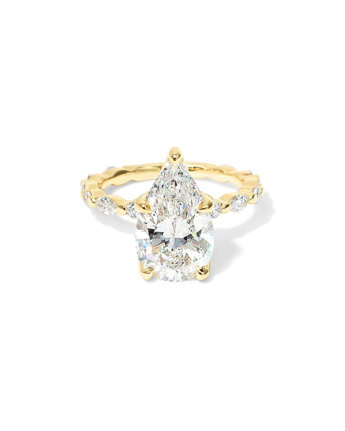 Ren Pear - PBD Engagement Rings