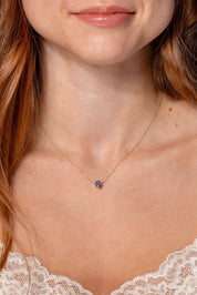 Round Alexandrite Necklace - PBD Necklaces