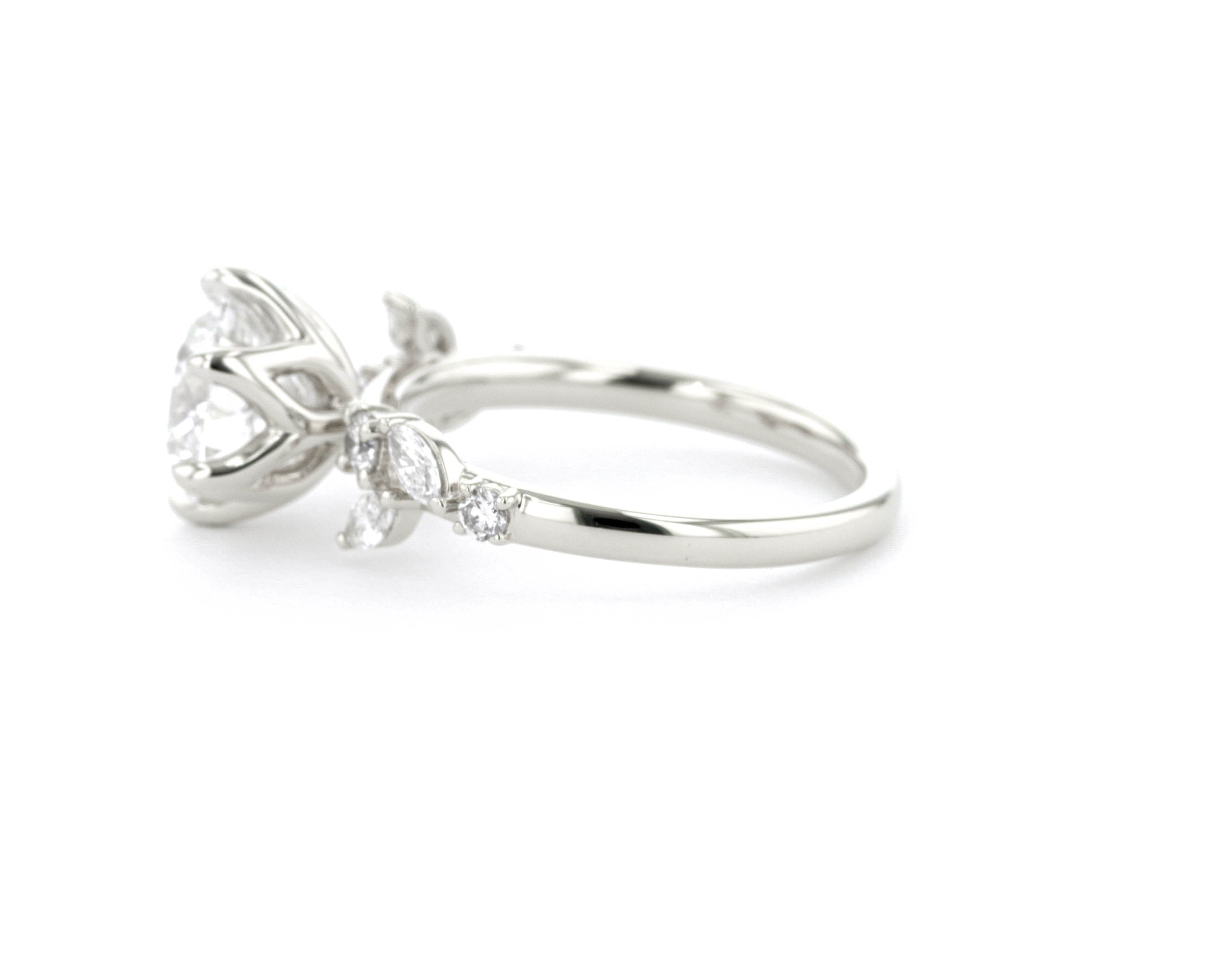 Sage Round Engagement Rings Princess Bride Diamonds 