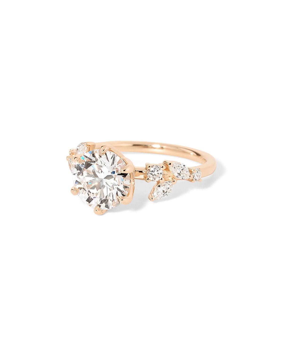 Sage Round - PBD Engagement Rings