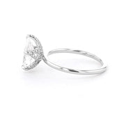 Samantha Pear High Polish - PBD Engagement Rings