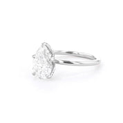 Samantha Pear High Polish - PBD Engagement Rings