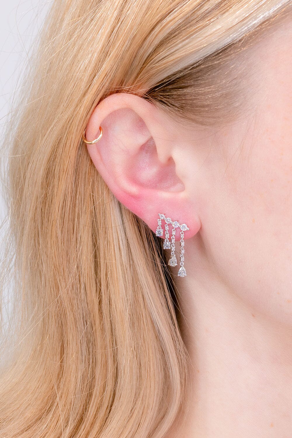 Sarah Diamond Earrings Earrings Princess Bride Diamonds 