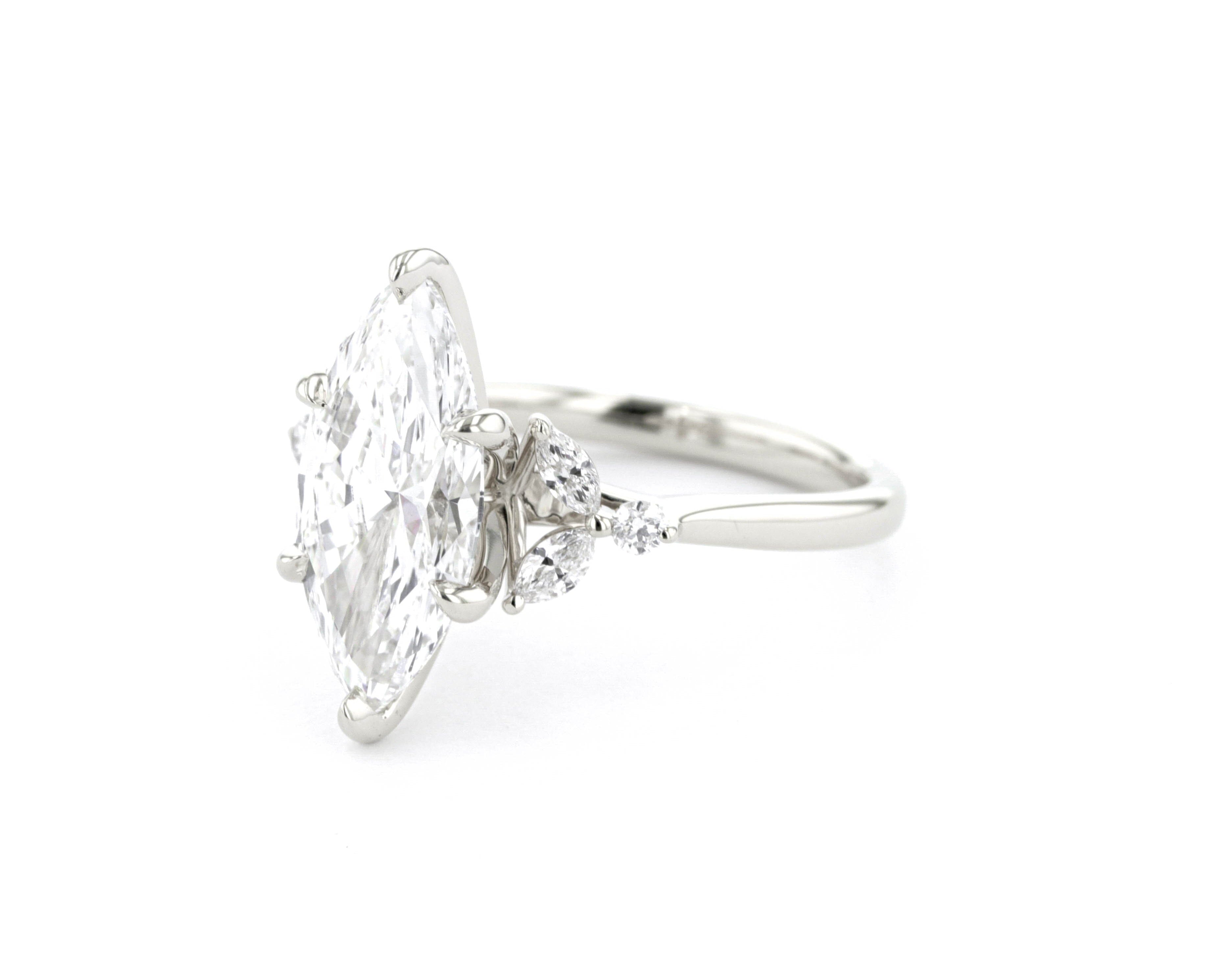 Sarah Marquise Engagement Rings Princess Bride Diamonds 