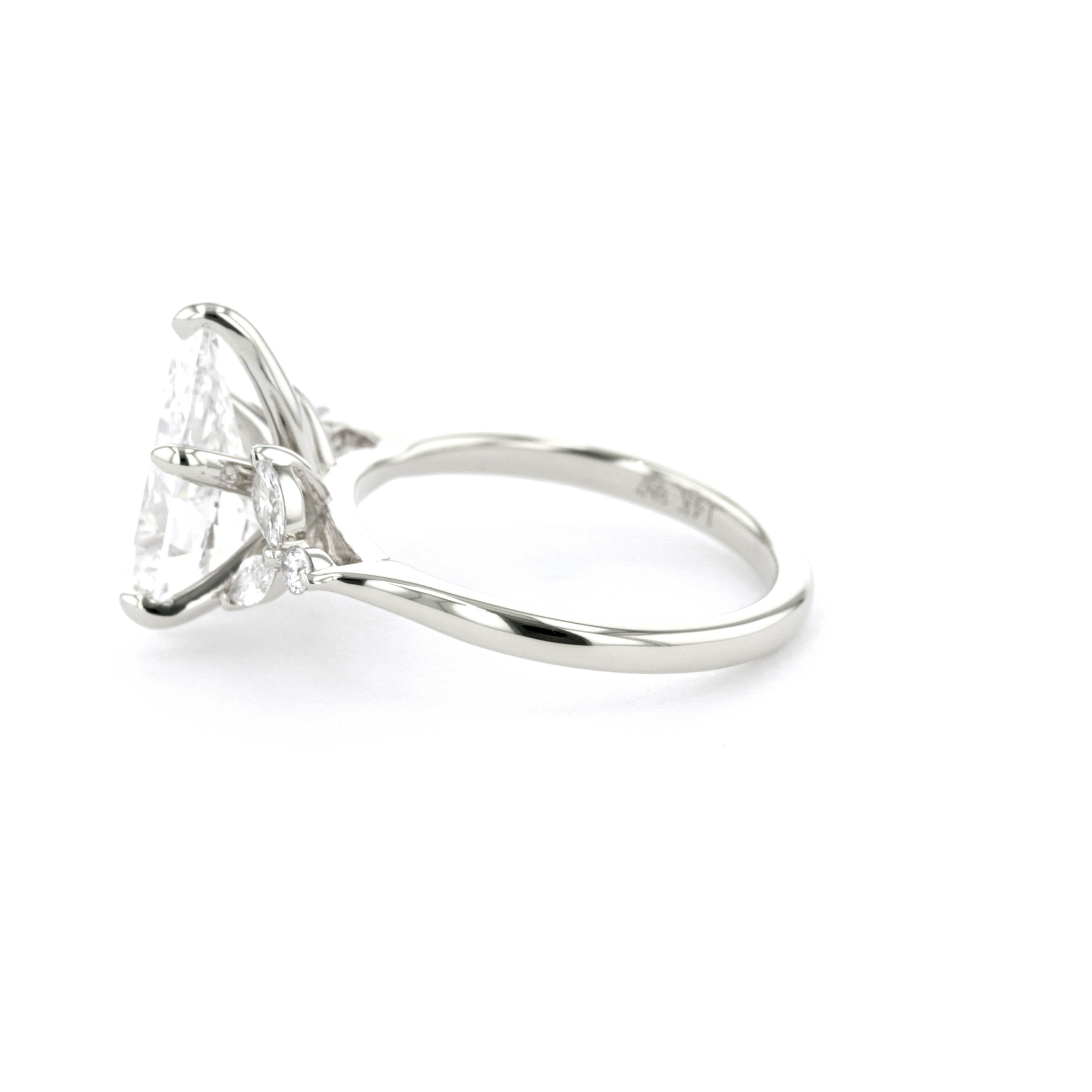 Sarah Pear Engagement Rings Princess Bride Diamonds 