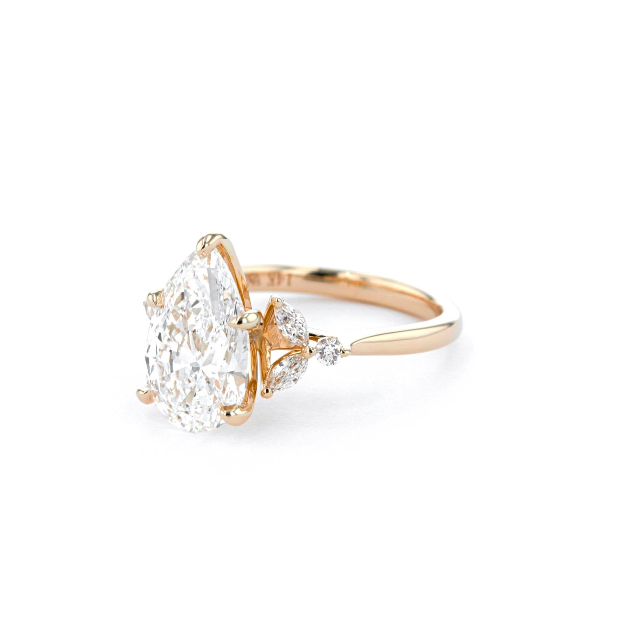 Sarah Pear - PBD Engagement Rings
