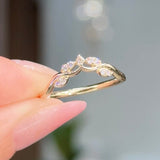 Sereia Wedding Band Rings Princess Bride Diamonds 