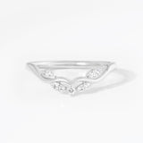 Sereia Wedding Band Rings Princess Bride Diamonds 