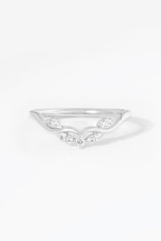 Sereia Wedding Band Rings Princess Bride Diamonds 