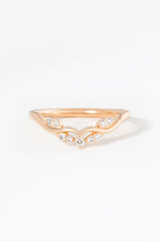 Sereia Wedding Band Rings Princess Bride Diamonds 
