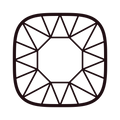 Cushion diamond shape