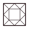 Princess diamond shape