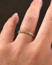 Shelly Seashell Diamond Band - PBD Rings