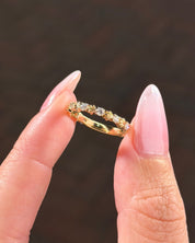Shelly Seashell Diamond Band - PBD Rings