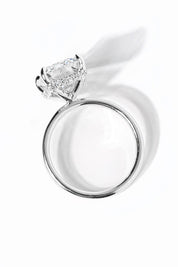 Stephanie Emerald High Polish - PBD Engagement Rings