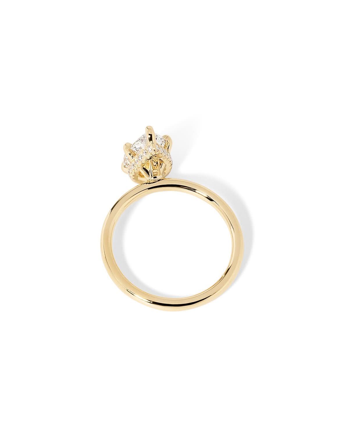 Stephanie Pear High Polish - PBD Engagement Rings