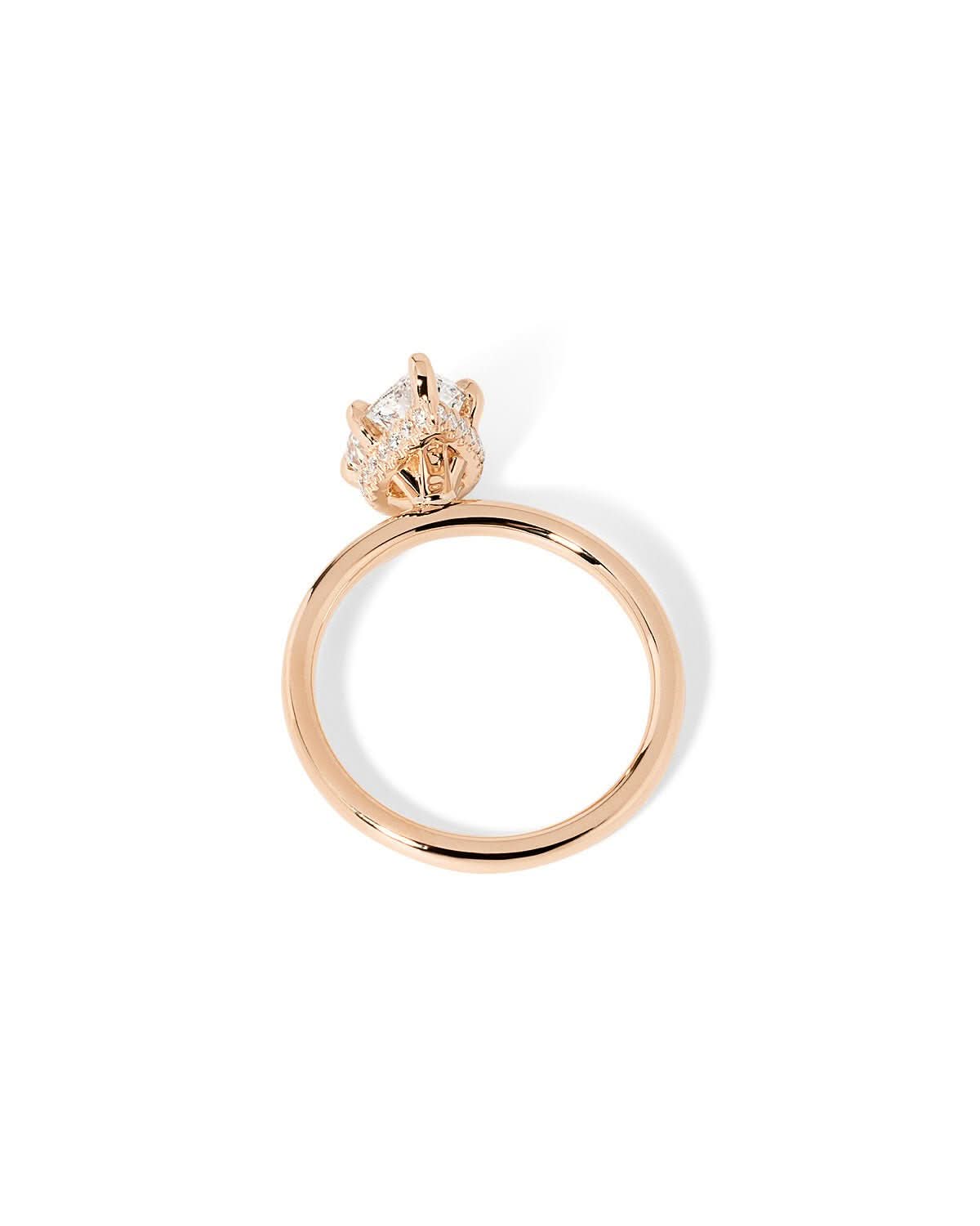 Stephanie Pear High Polish - PBD Engagement Rings