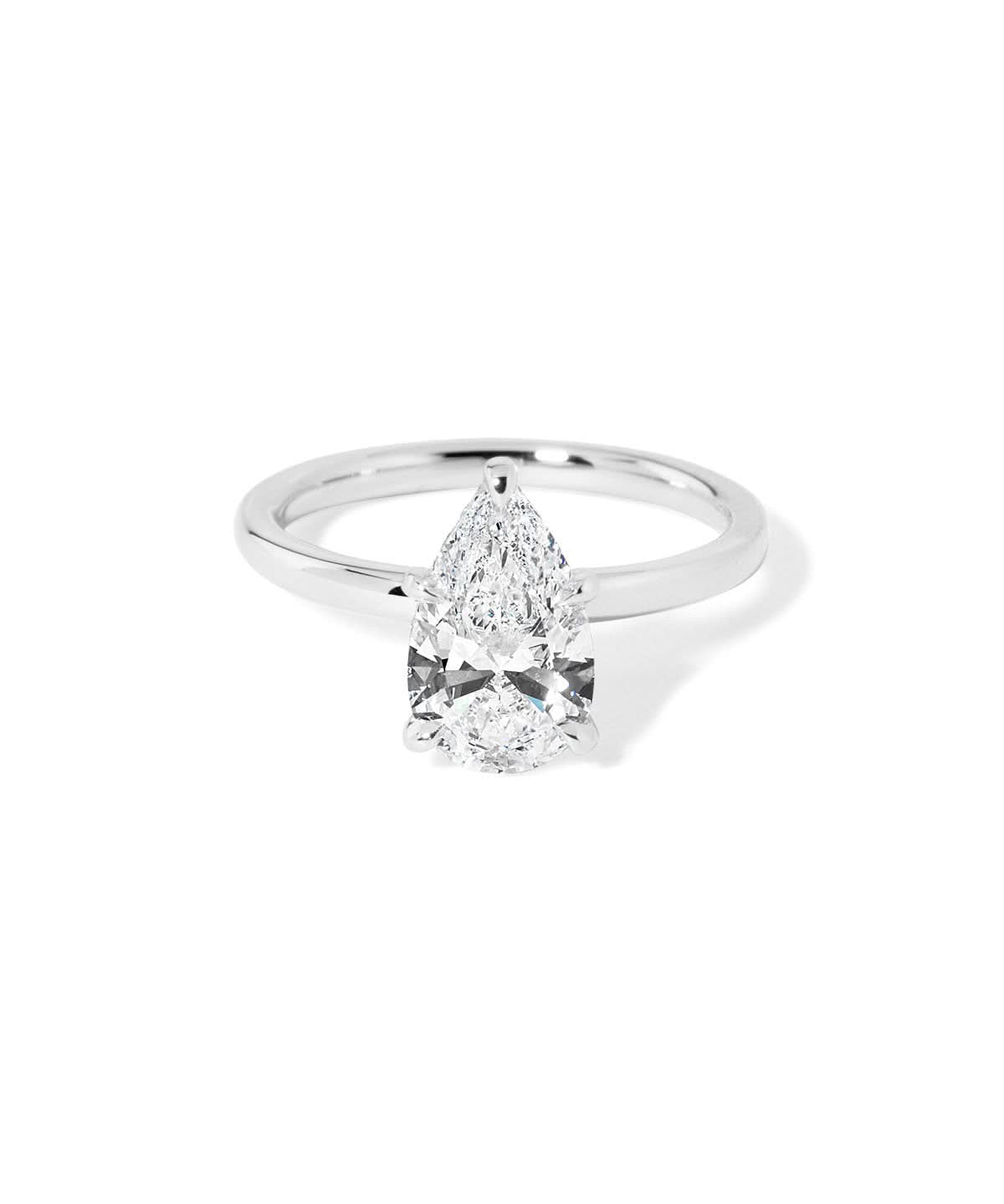 Stephanie Pear High Polish - PBD Engagement Rings