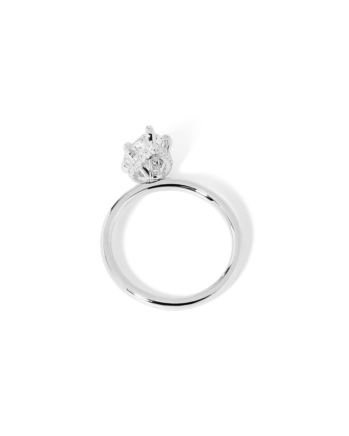 Stephanie Pear High Polish - PBD Engagement Rings