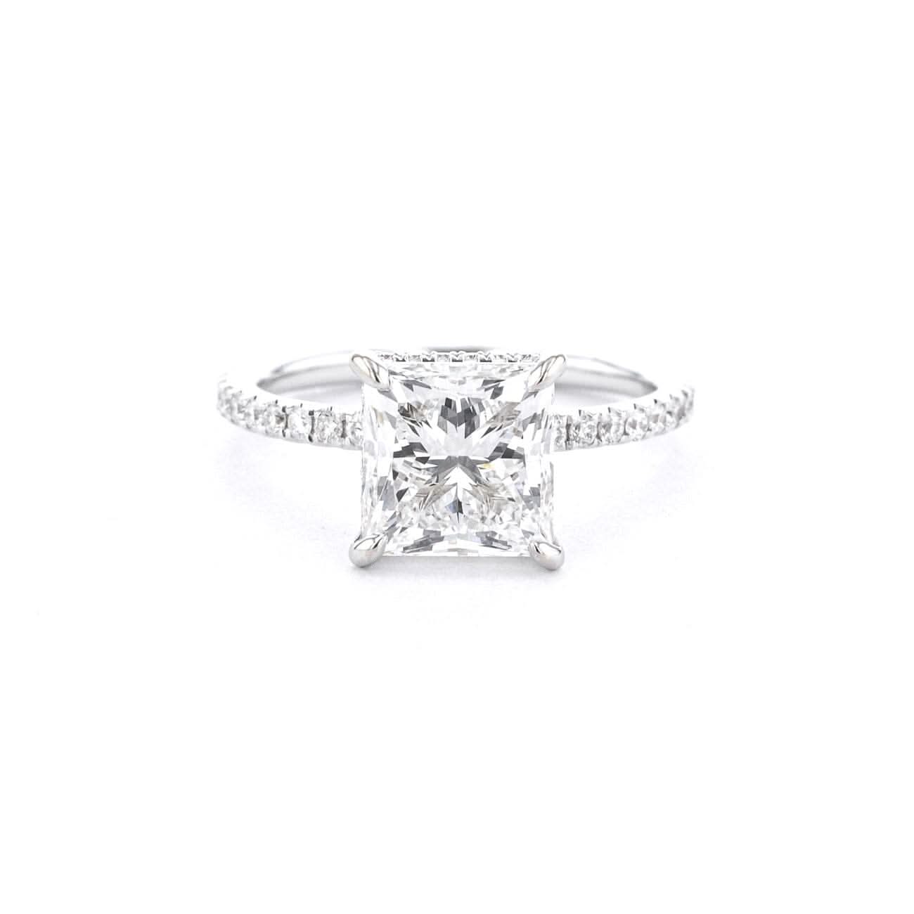 Stephanie Princess Cut - PBD Engagement Rings