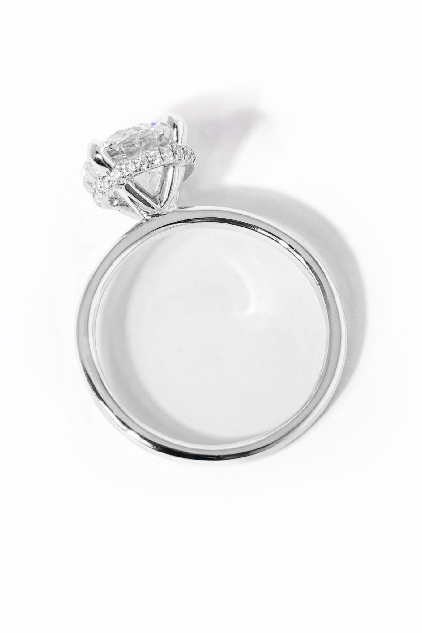 Stephanie Round High Polish - PBD Engagement Rings