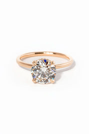 Stephanie Round High Polish - PBD Engagement Rings