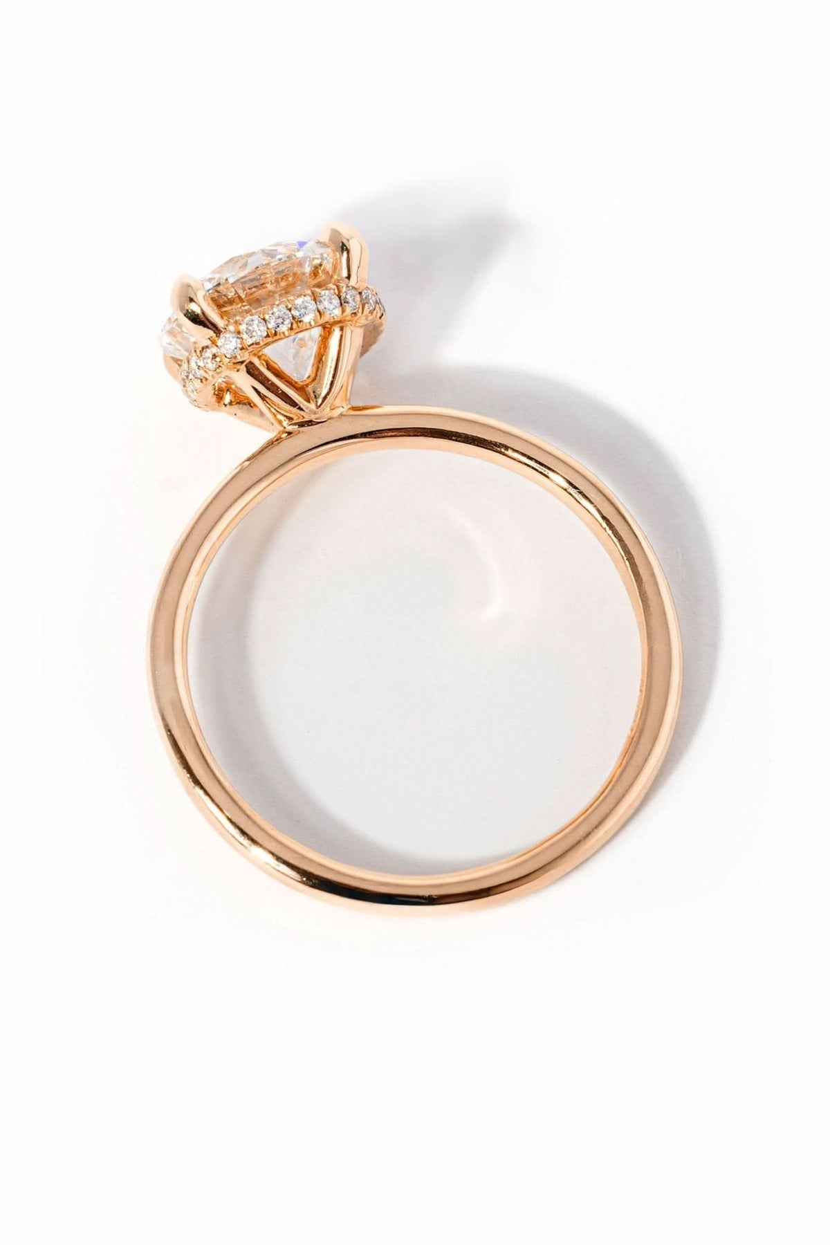 Stephanie Round High Polish - PBD Engagement Rings