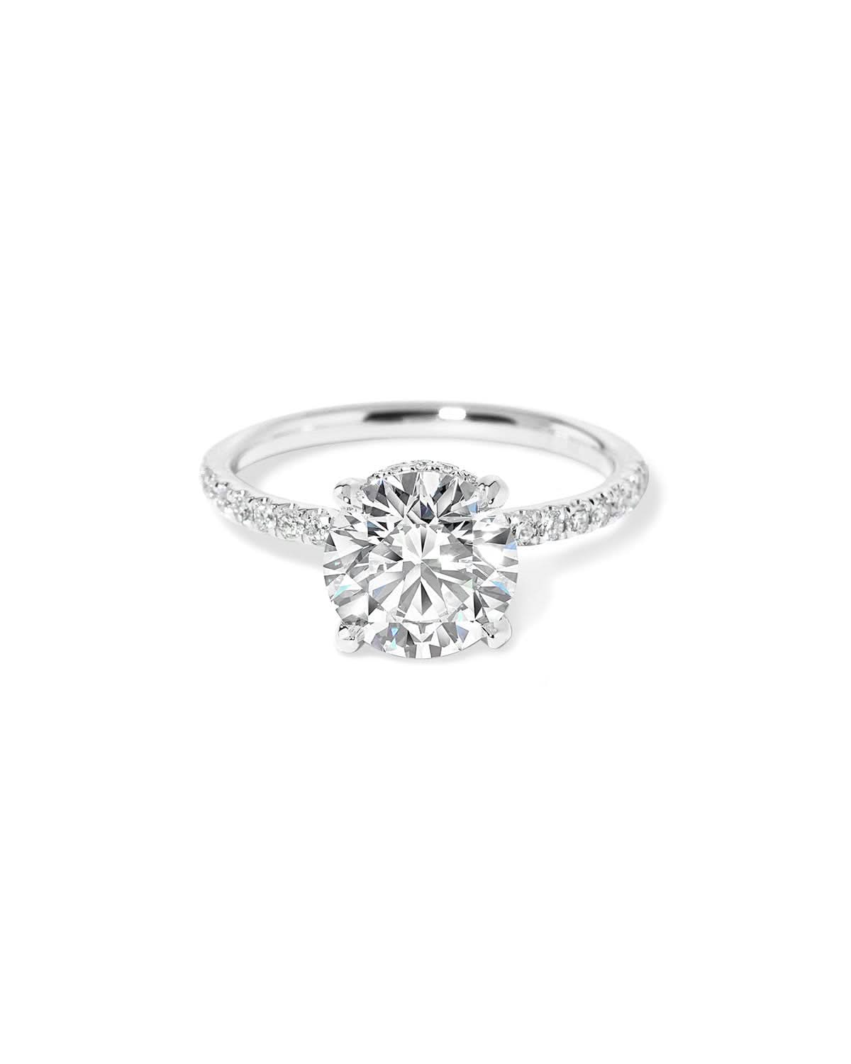 Stephanie Round - PBD Engagement Rings