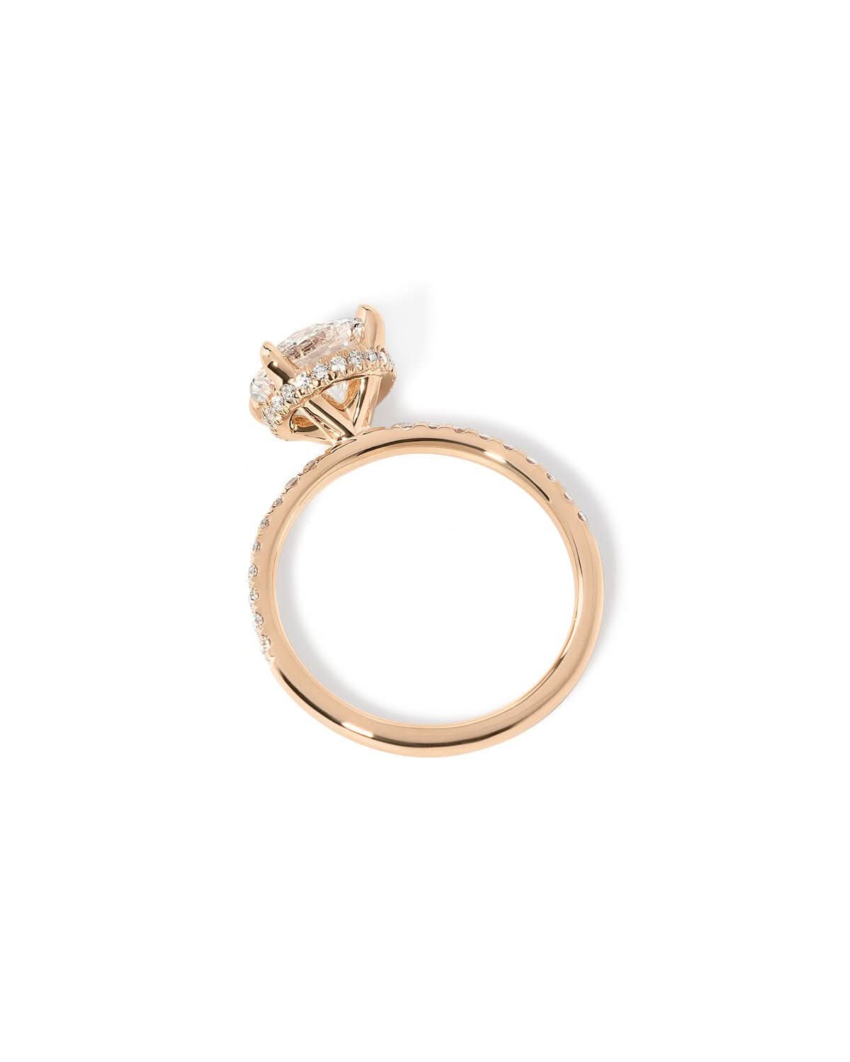 Stephanie Round - PBD Engagement Rings
