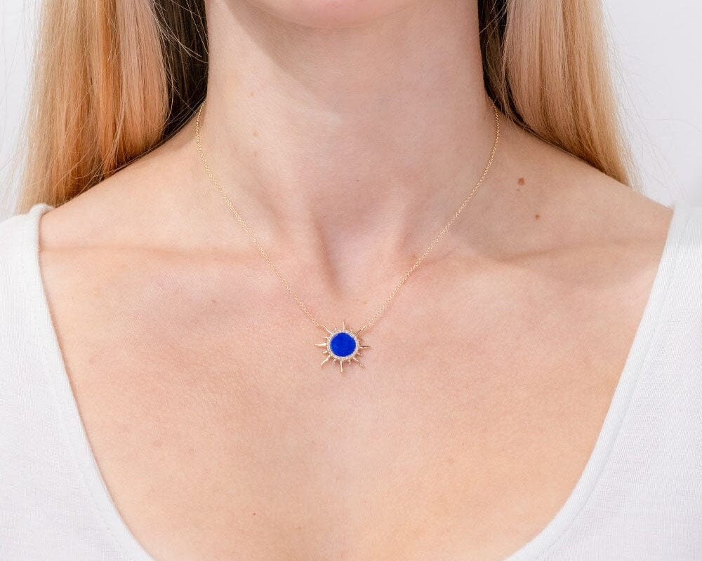 Sun Lapis Necklace Necklaces Princess Bride Diamonds 