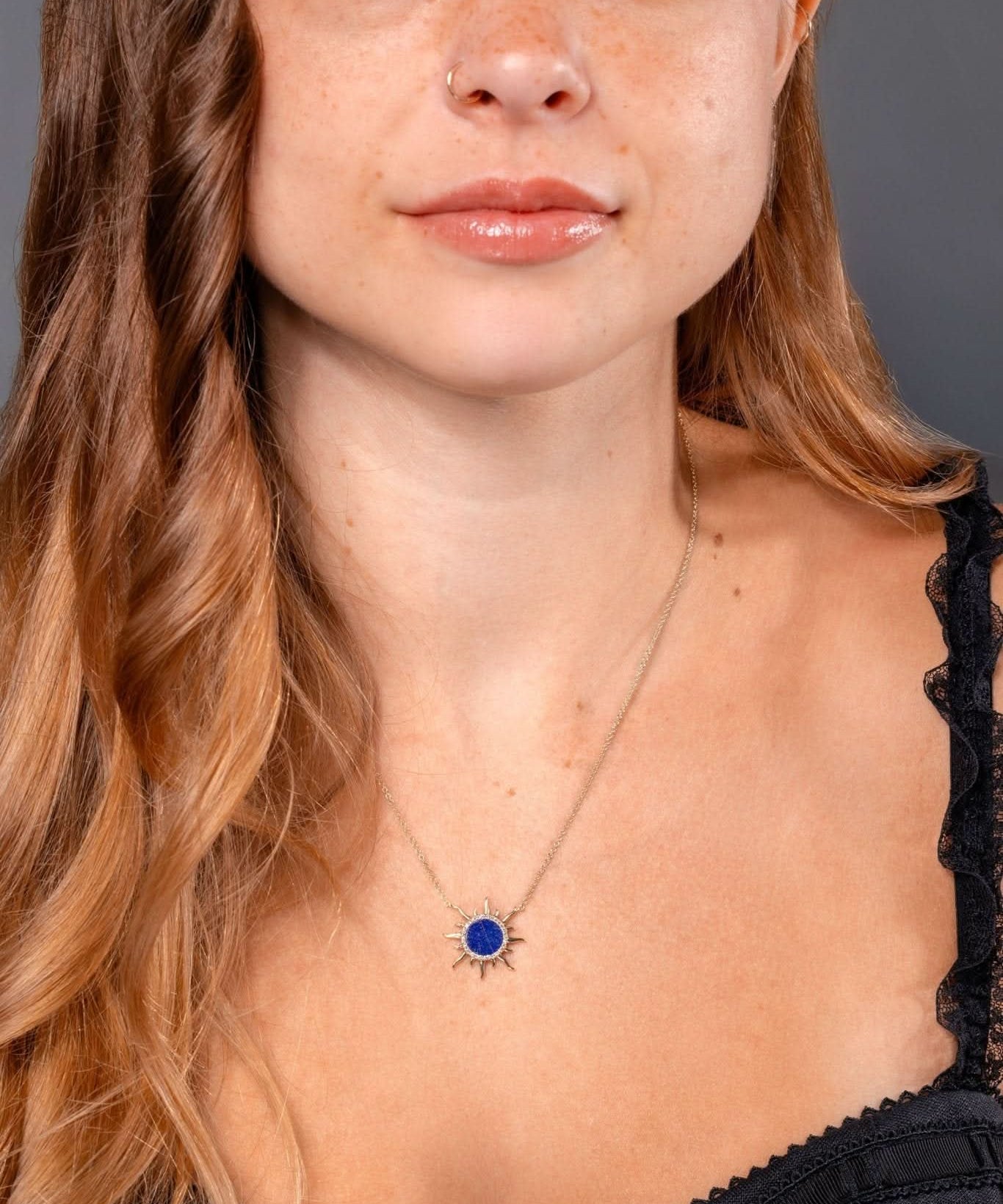 Sun Lapis Necklace - PBD Necklaces