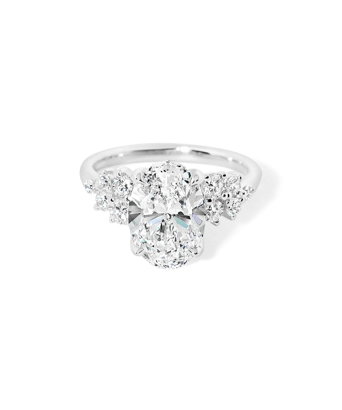 Supernova Oval - PBD Engagement Rings