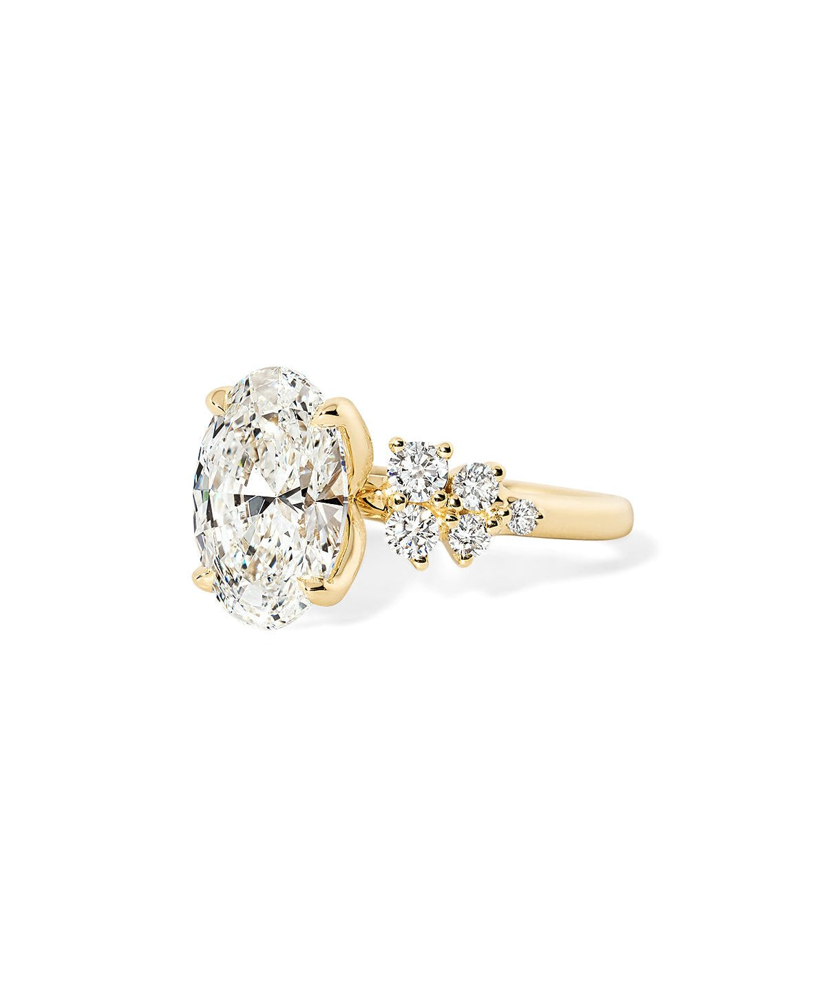 Supernova Oval - PBD Engagement Rings